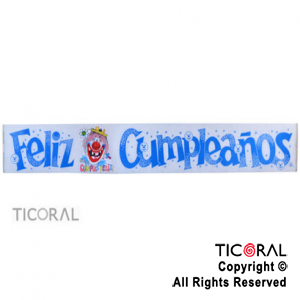 PASAPARED PAYASO CELESTE F/CUMPLEAOS x 1